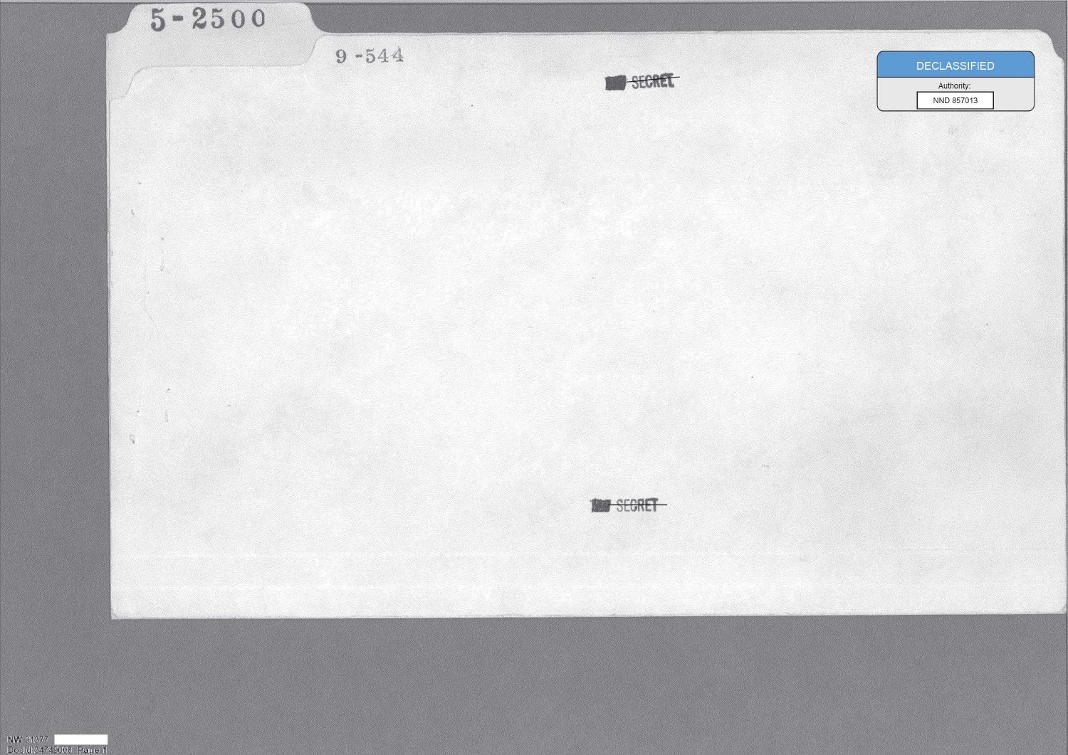 110677 Numerical File 5 2500 — página 1