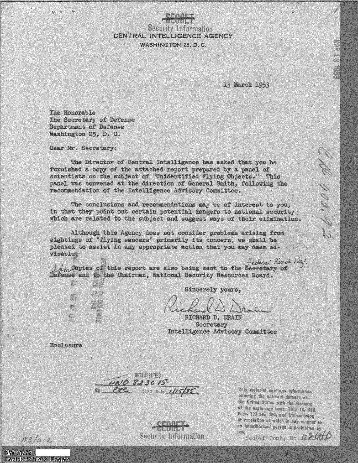Transmission of CIA Scientific Advisory Panel Rept 1953 — página 4