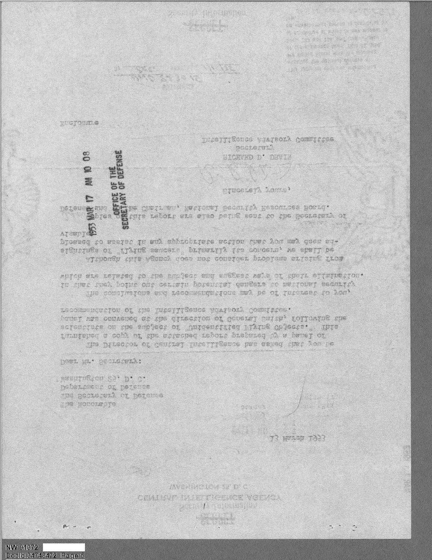 Transmission of CIA Scientific Advisory Panel Rept 1953 — página 5