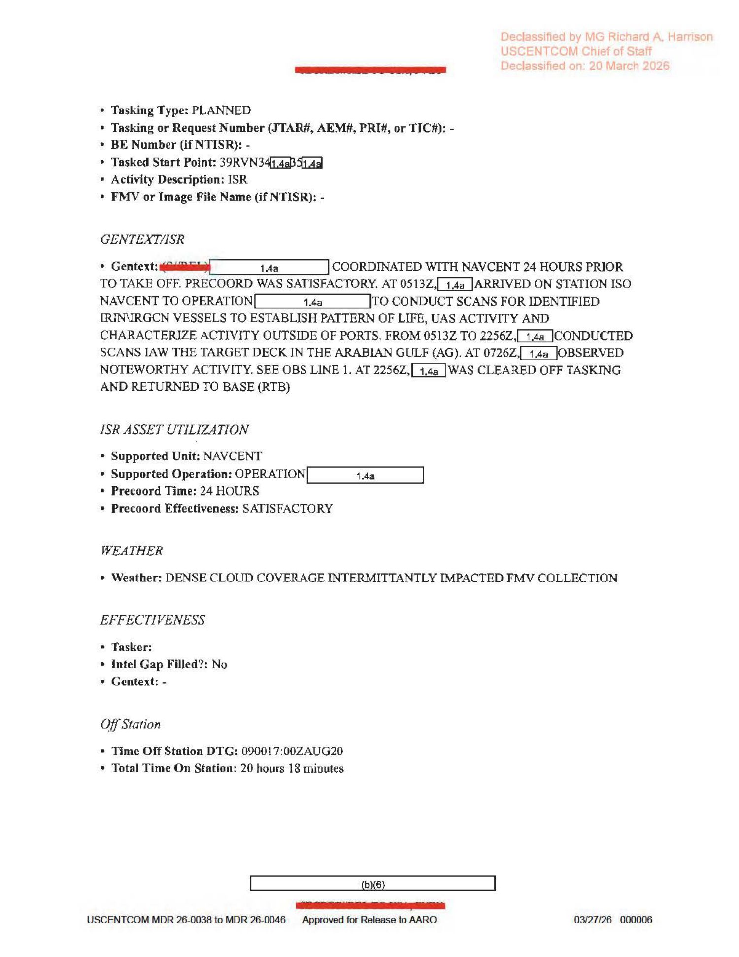 Mission Report Persian Gulf August 2020 — página 6