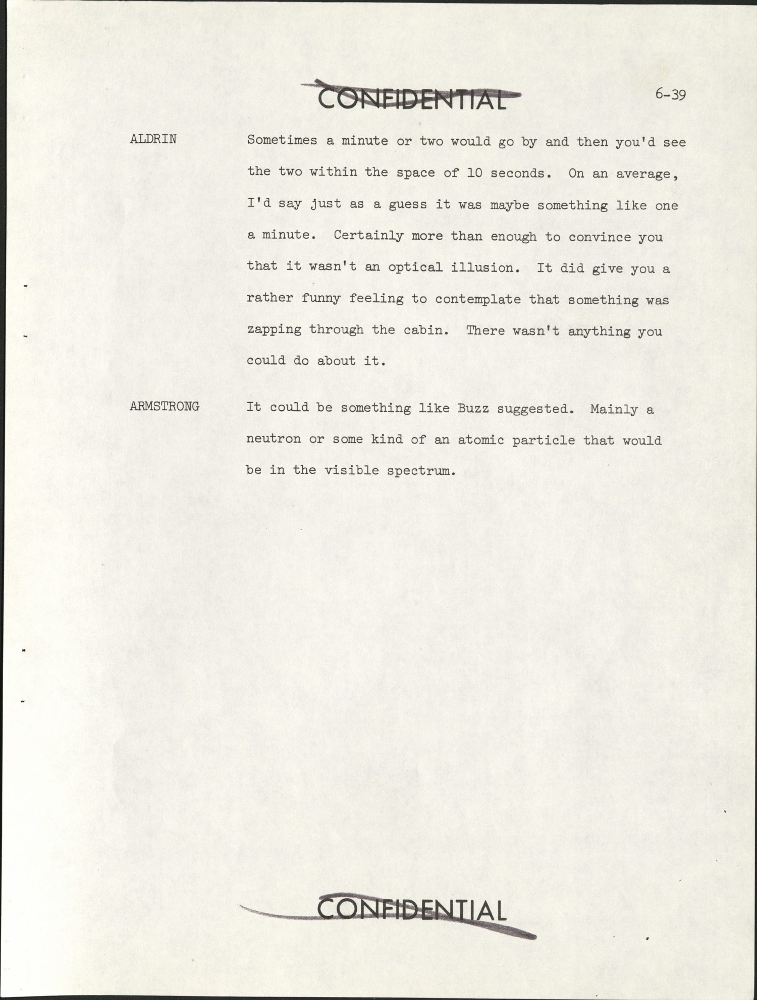 Apollo 11 Technical Crew Debriefing 1969 — página 8