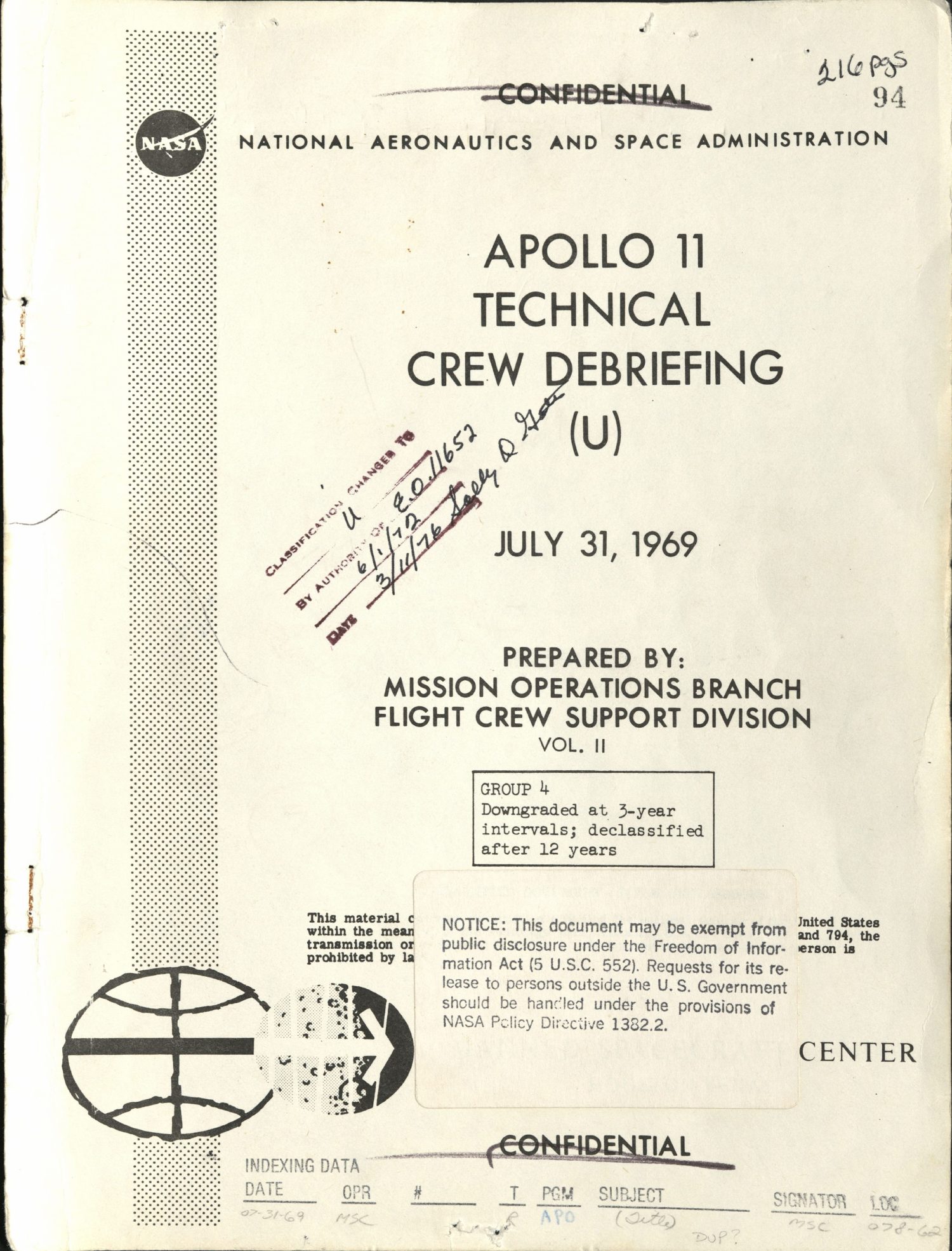 Apollo 11 Technical Crew Debriefing 1969 — página 9